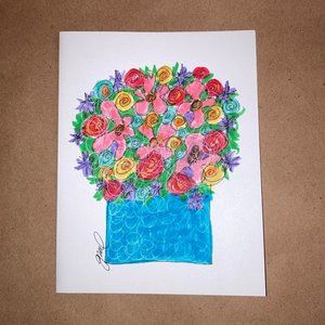 Original Artwork by Gamali Blank Note Card